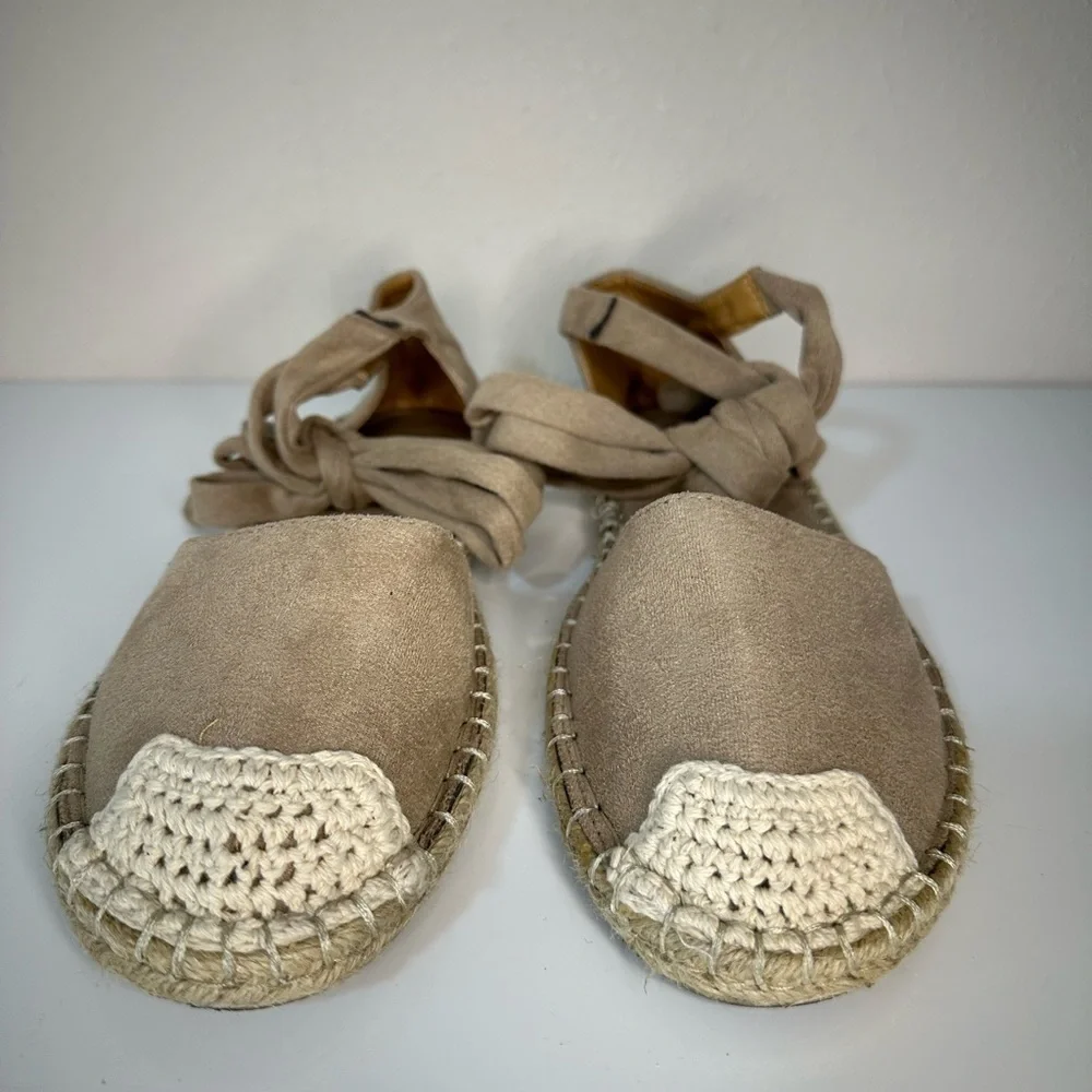 Espadrille Tie-Up Shoes